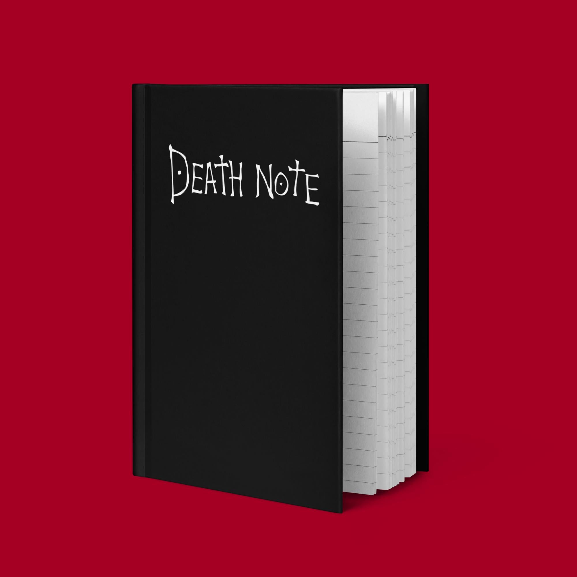 Unleash Your Thoughts – Death Note Inspired Notebook – Ilustradita