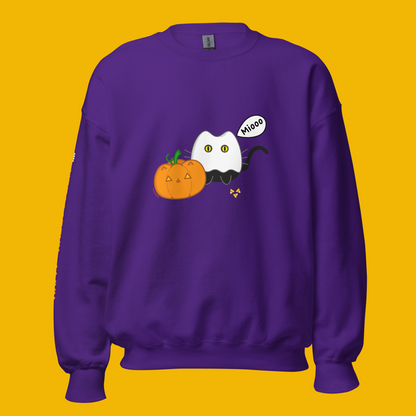 Halloween, Kawaii Spooky Season Sweatshirt for Women – Cute & Cozy Halloween Style